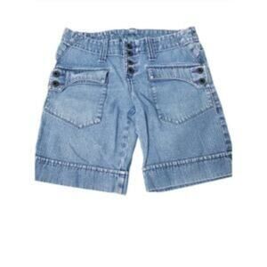Volcom Stone Blue Denim Shorts Juniors size 5